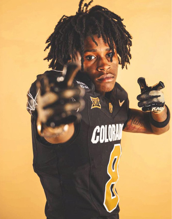 Colorado wide receiver Kam Perry